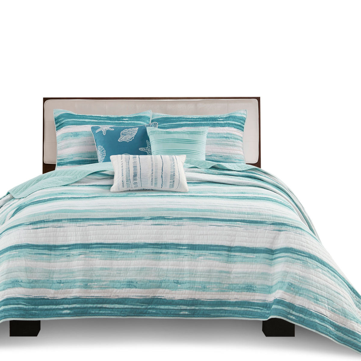 Blue Tide 6 Piece Quilt Sets