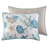 Coralscape Seashell Quilt Set - Full/Queen