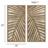 Palm Breeze Wood Wall Art - Set of 2