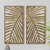 Palm Breeze Wood Wall Art - Set of 2