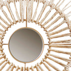 Polynesia Natural Fiber Mirrors - Set of 3