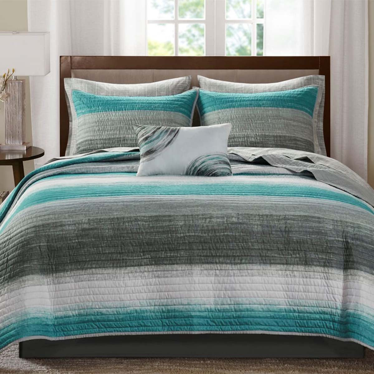 Aruba Ocean 6 Piece Quilt Set - Twin