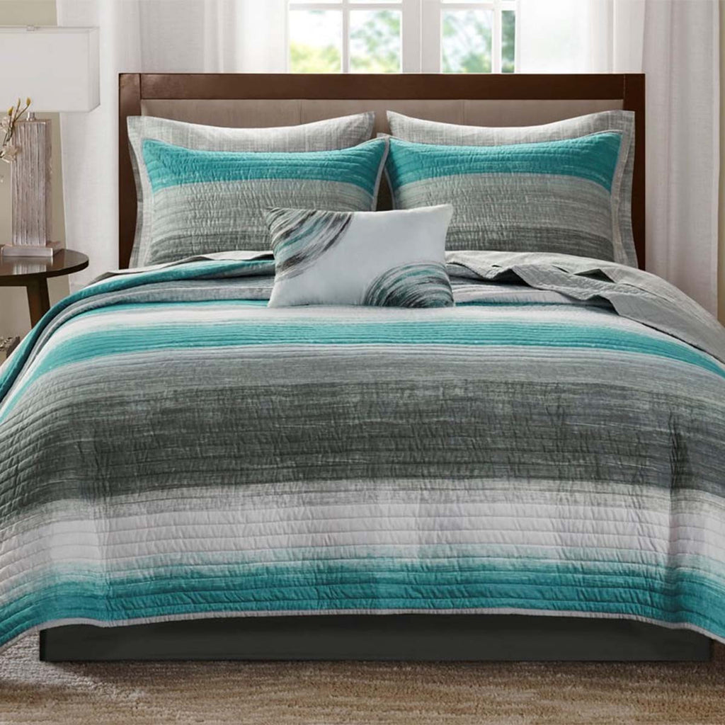 Aruba Ocean 8 Piece Quilt Set - Queen