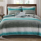 Aruba Ocean 8 Piece Quilt Set - Queen