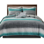 Aruba Ocean 8 Piece Quilt Set - King