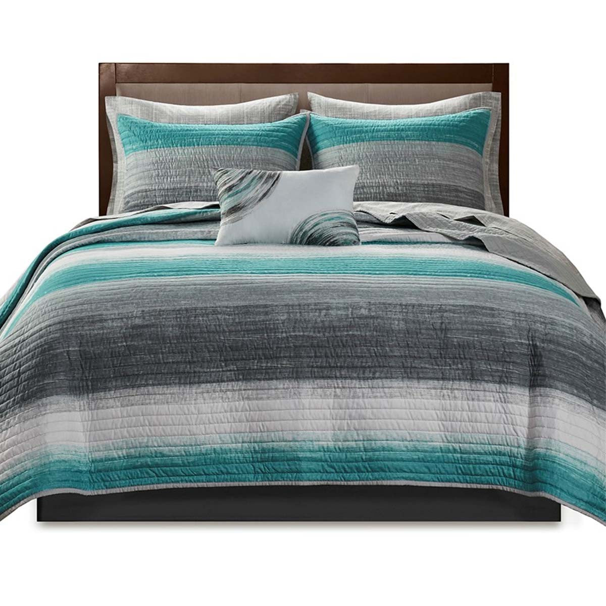 Aruba Ocean 8 Piece Quilt Set - King