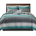 Aruba Ocean 8 Piece Quilt Set - Cal King