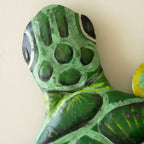 Emerald Sea Turtle Metal Wall Decor