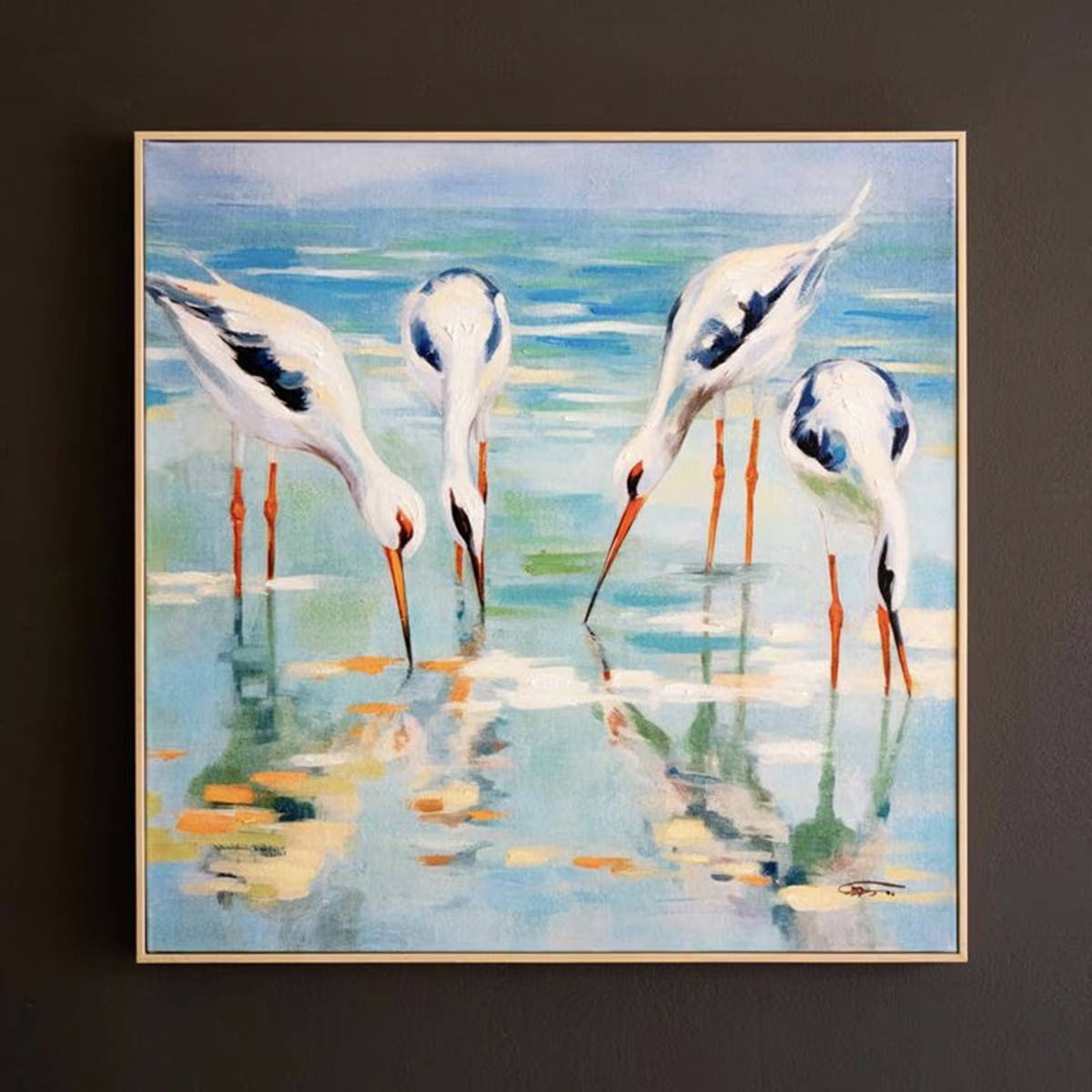 Sea Bird Reflections Wall Art