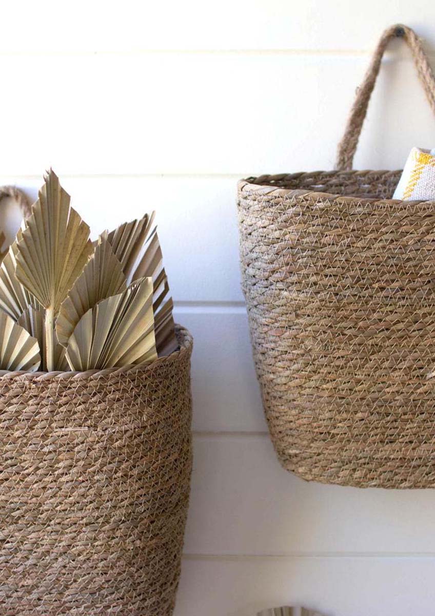 Beach Bound Hanging Baskets - Set of 2