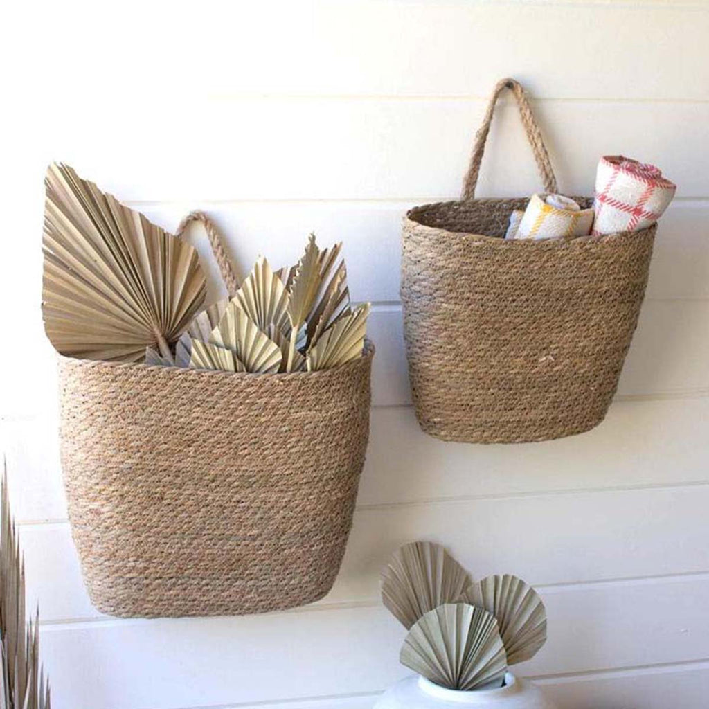 Beach Bound Hanging Baskets - Set of 2