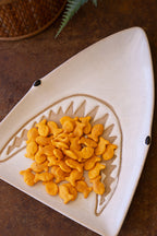 Shark Bite Ceramic Serving Platter