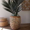 Tahitian Tides Glass Vase