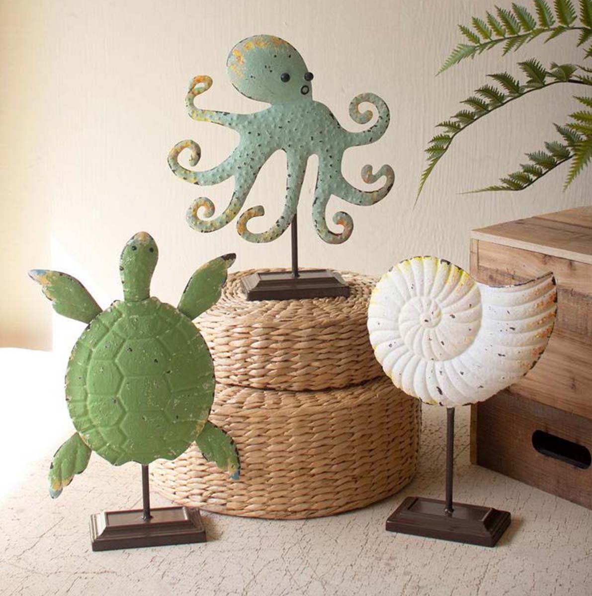 Coastal Crew Sculptures - Set of 3