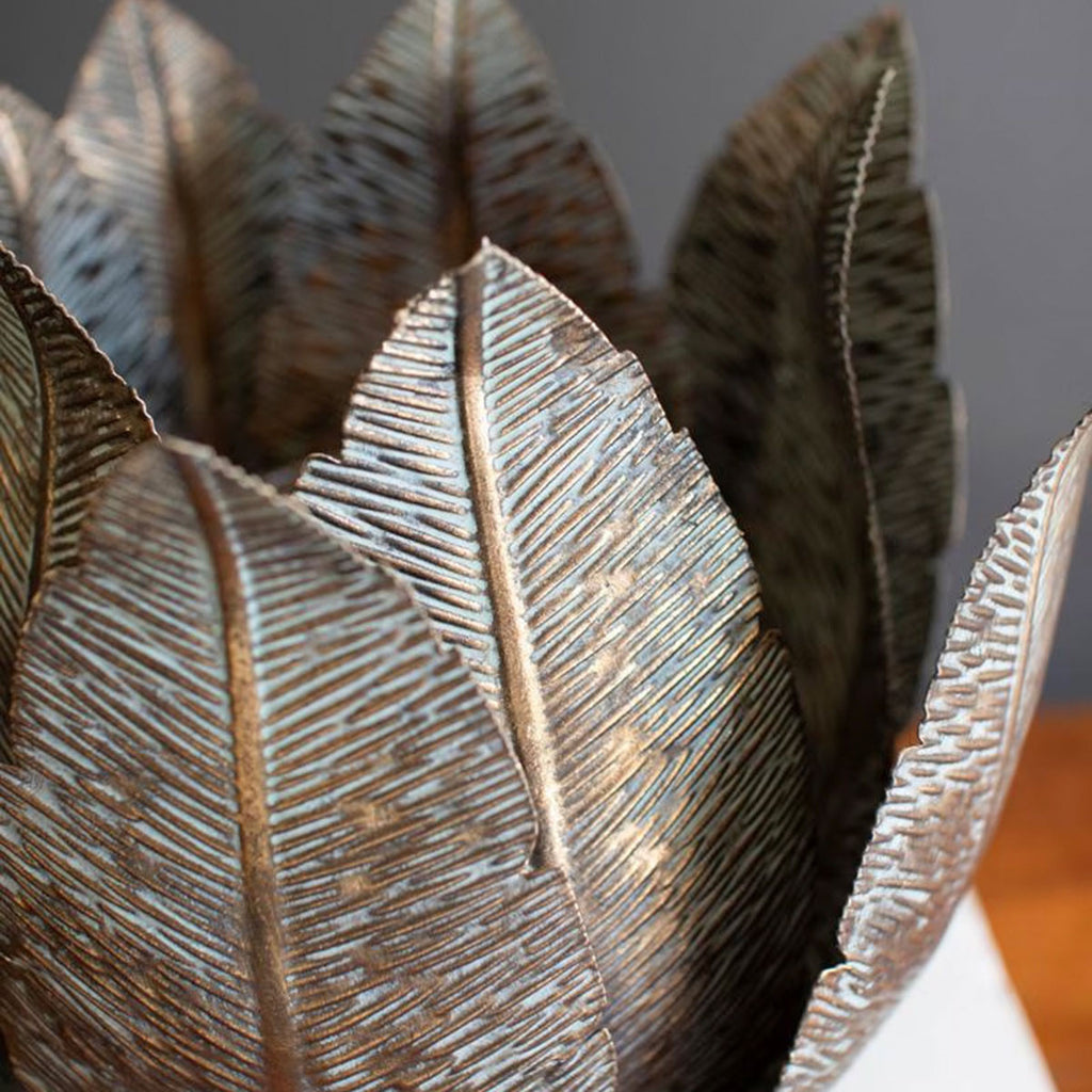Tropical Palms Candleholder