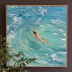Wavy Days Framed Wall Art