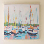 Harbor Hues Framed Wall Art