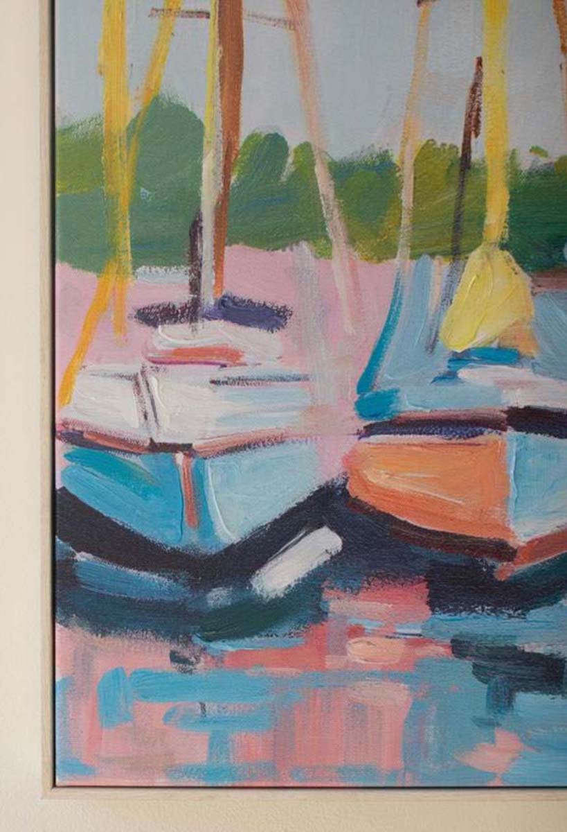 Harbor Hues Framed Wall Art