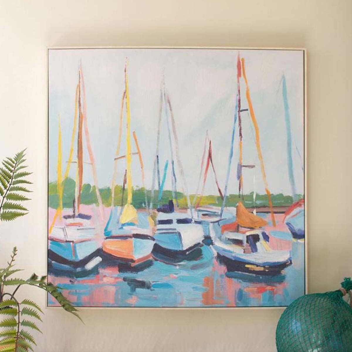Harbor Hues Framed Wall Art