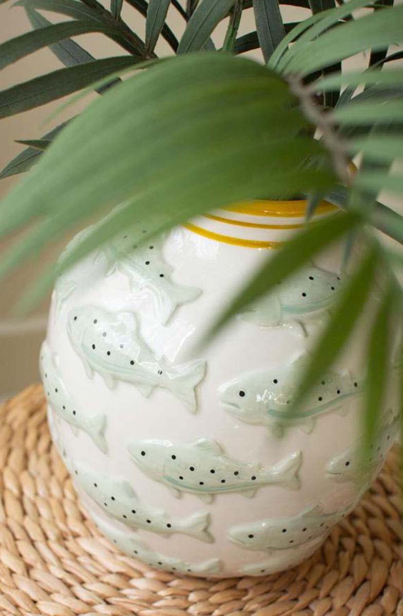 Sea Mates Ceramic Vases - Set of 3