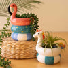 Pool Party Ceramic Vases - Set of 2