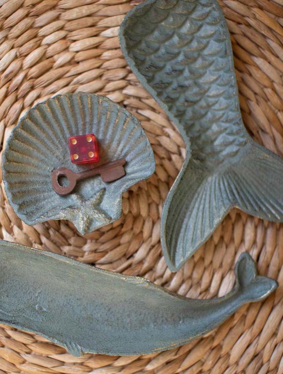 Tidepool Treasures Trinket Trays - Set of 3