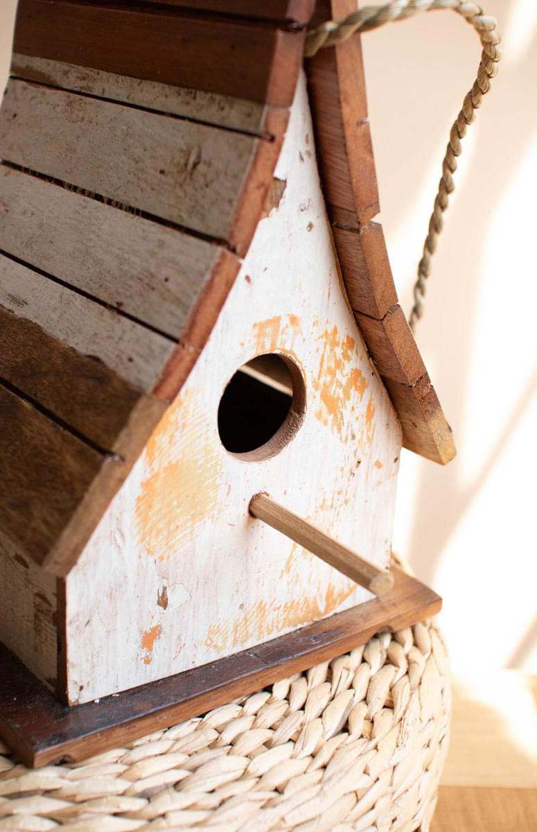Portside Perch Teak Birdhouse