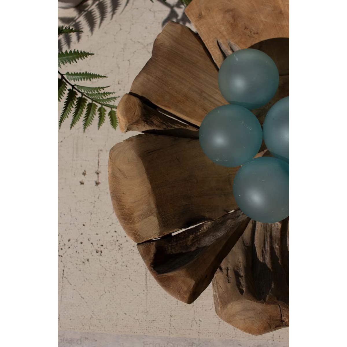 Recycled Teak Decorative Bowl