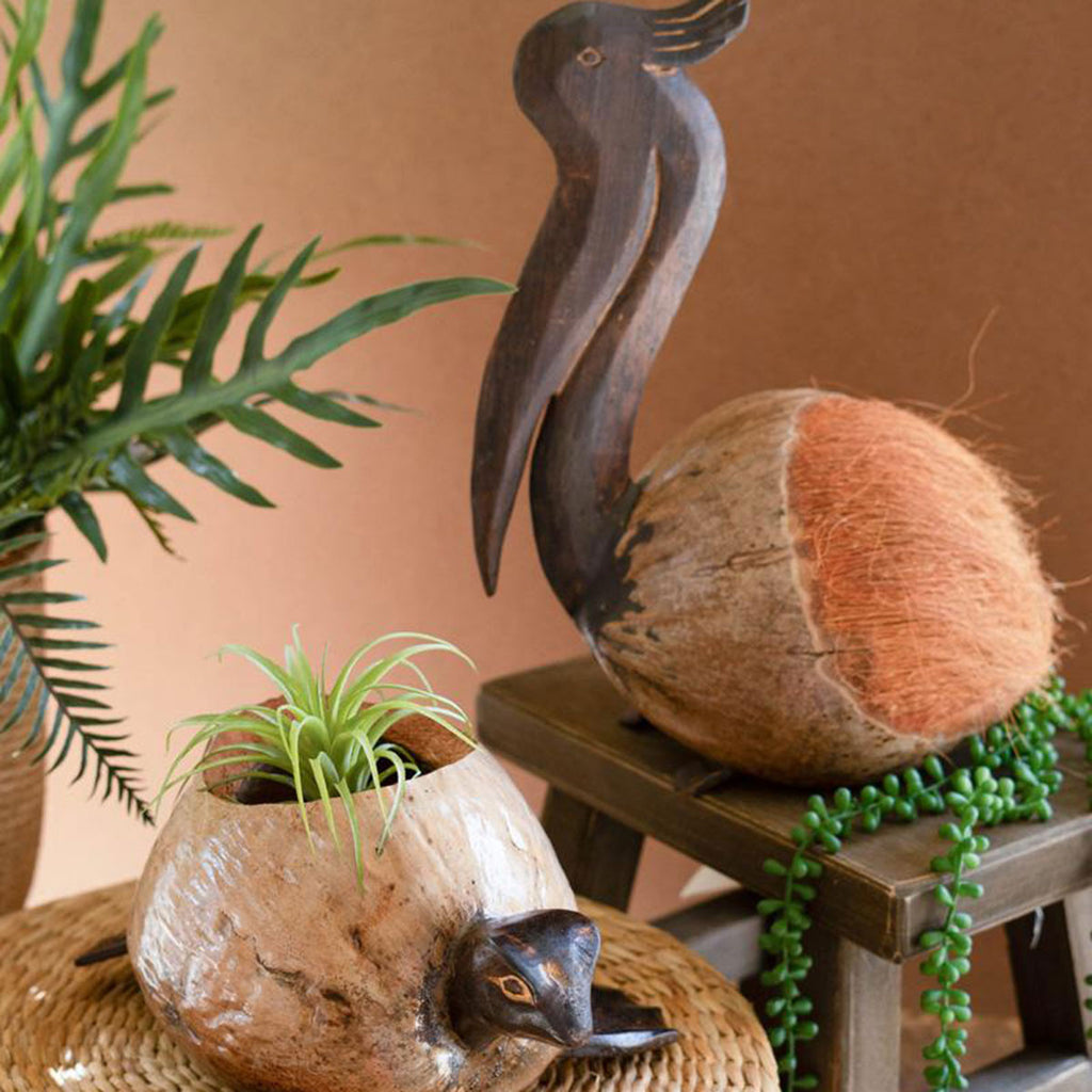 Molokai Coco Pelican Sculpture