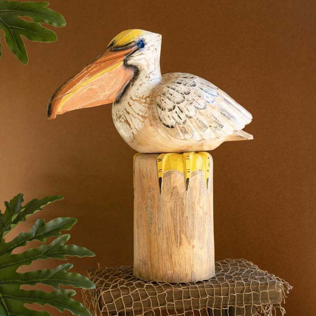 Bayou Birdie Wooden Sculpture