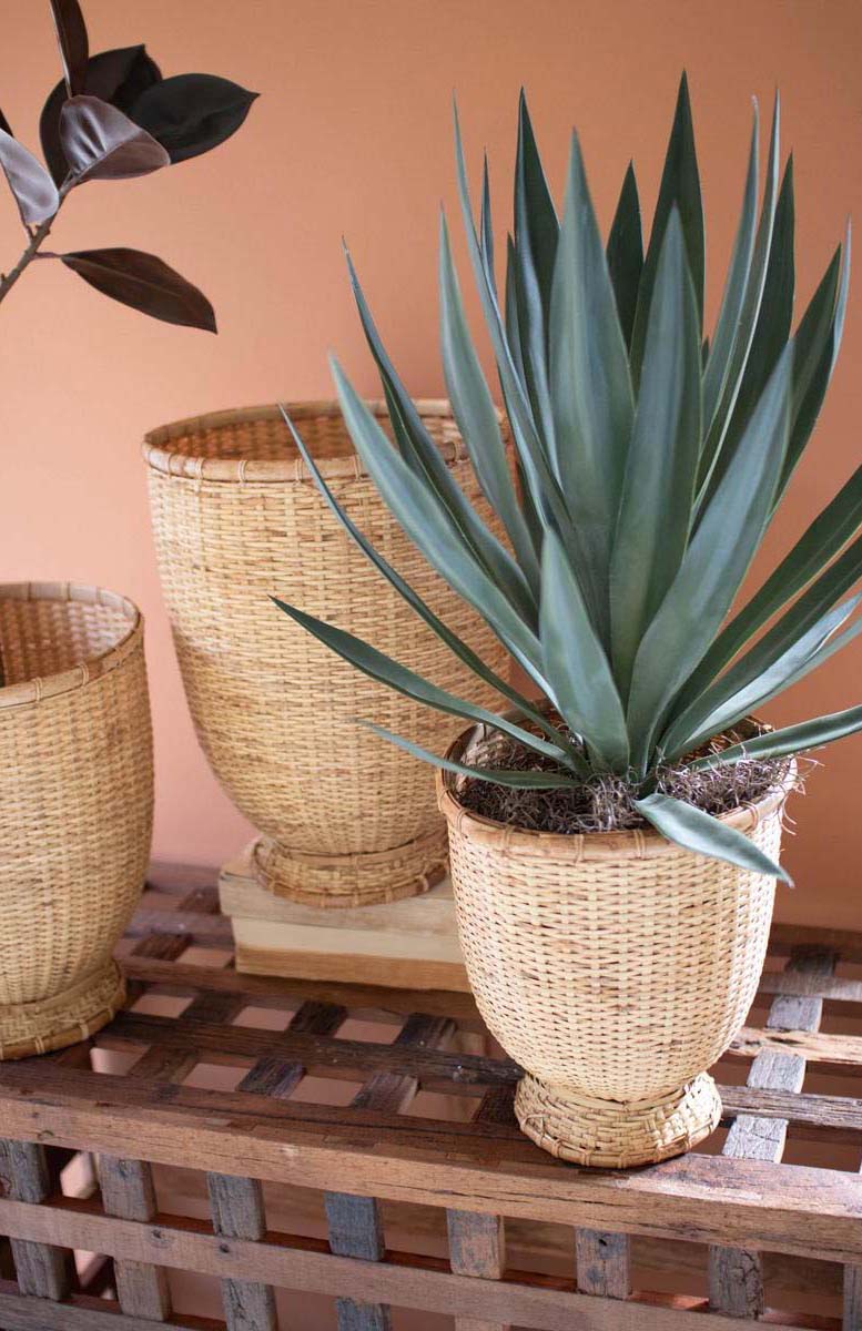 Coast Cane Baskets - Set of 3