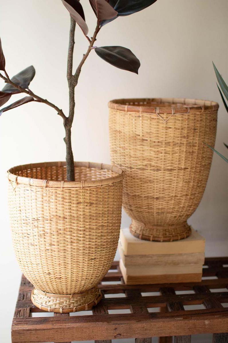 Coast Cane Baskets - Set of 3