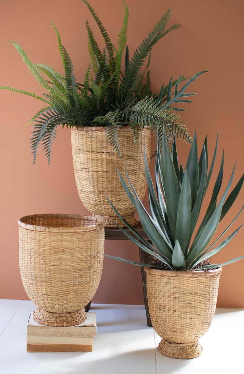 Coast Cane Baskets - Set of 3