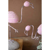 Flamingo Clay & River Rock Sculptures - Set of 2