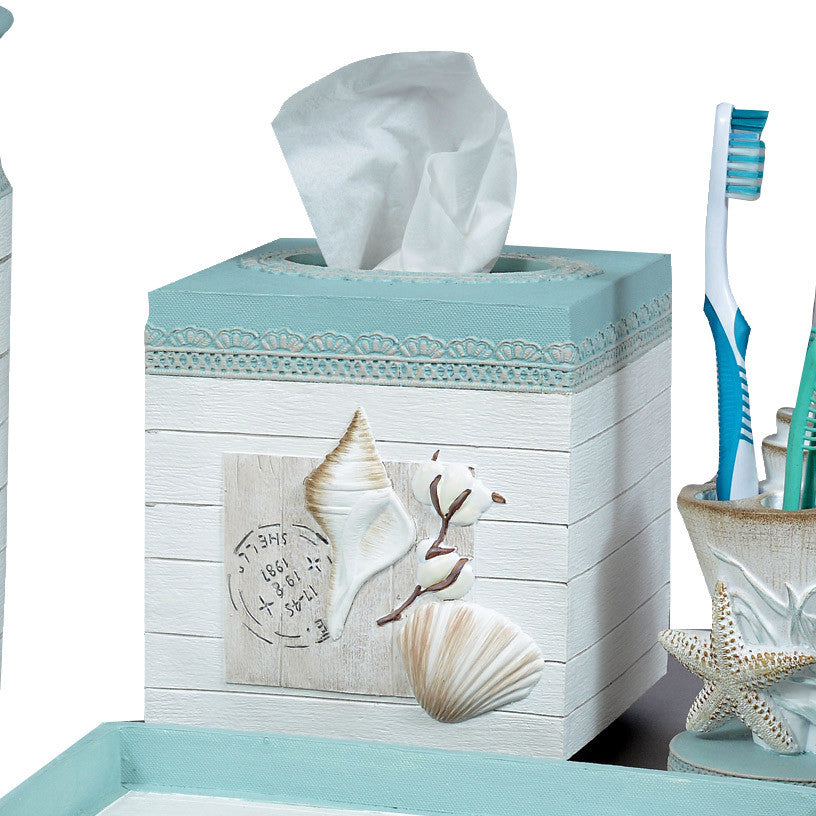 Coastal Escape Tissue Box
