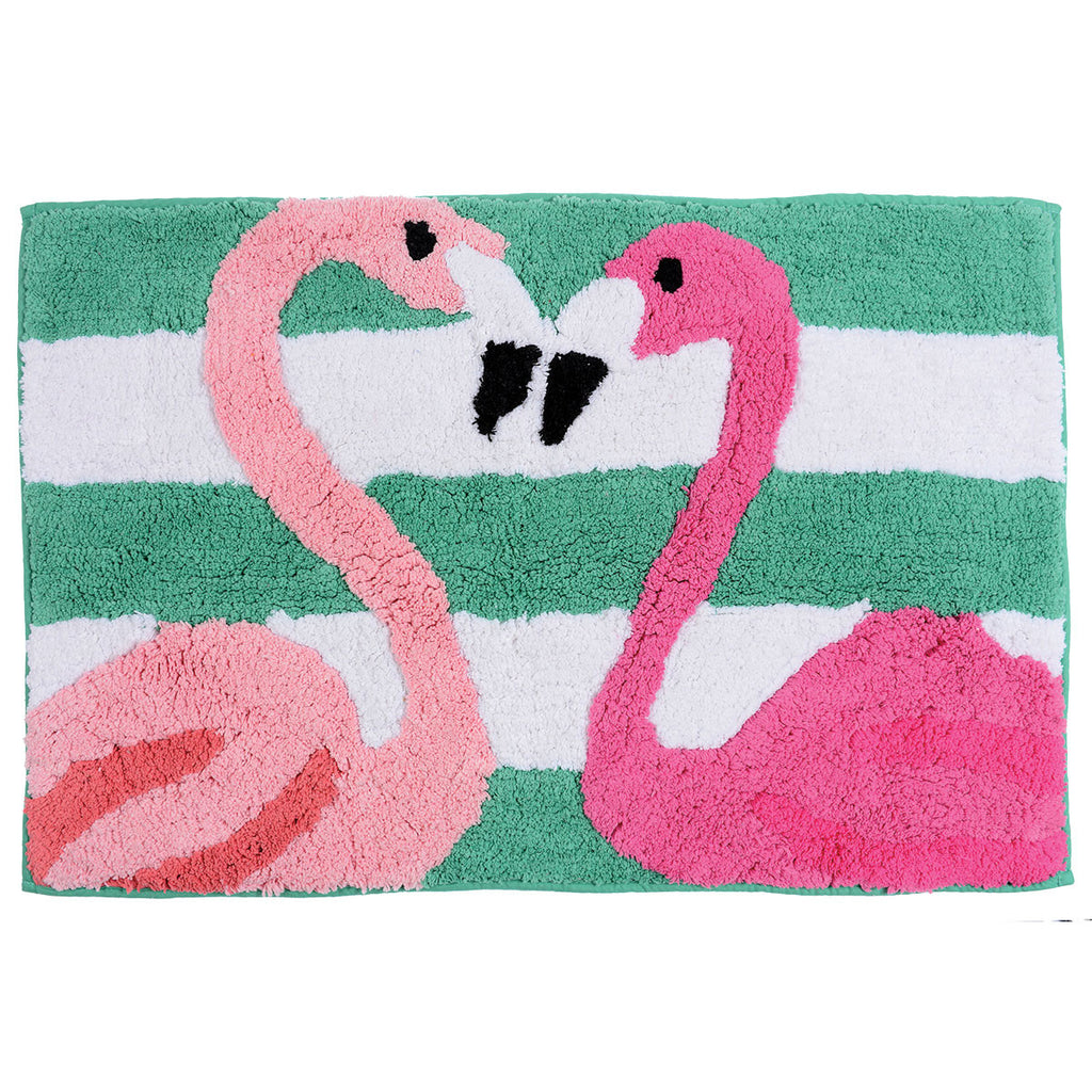 Flamingo Bay Bath Mat