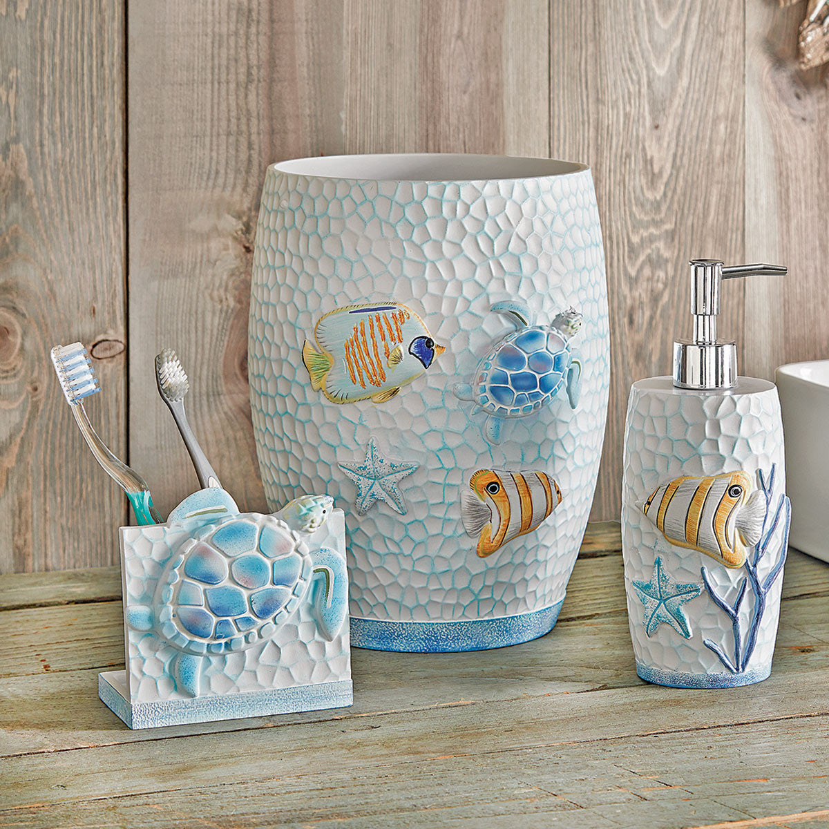Seaside Friends Toothbrush Holder