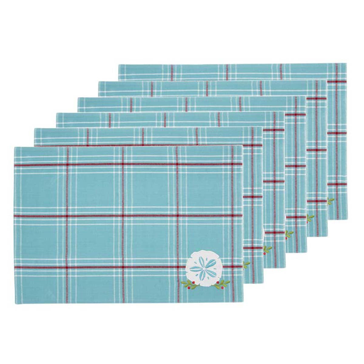 Seaside Holly Table Linens