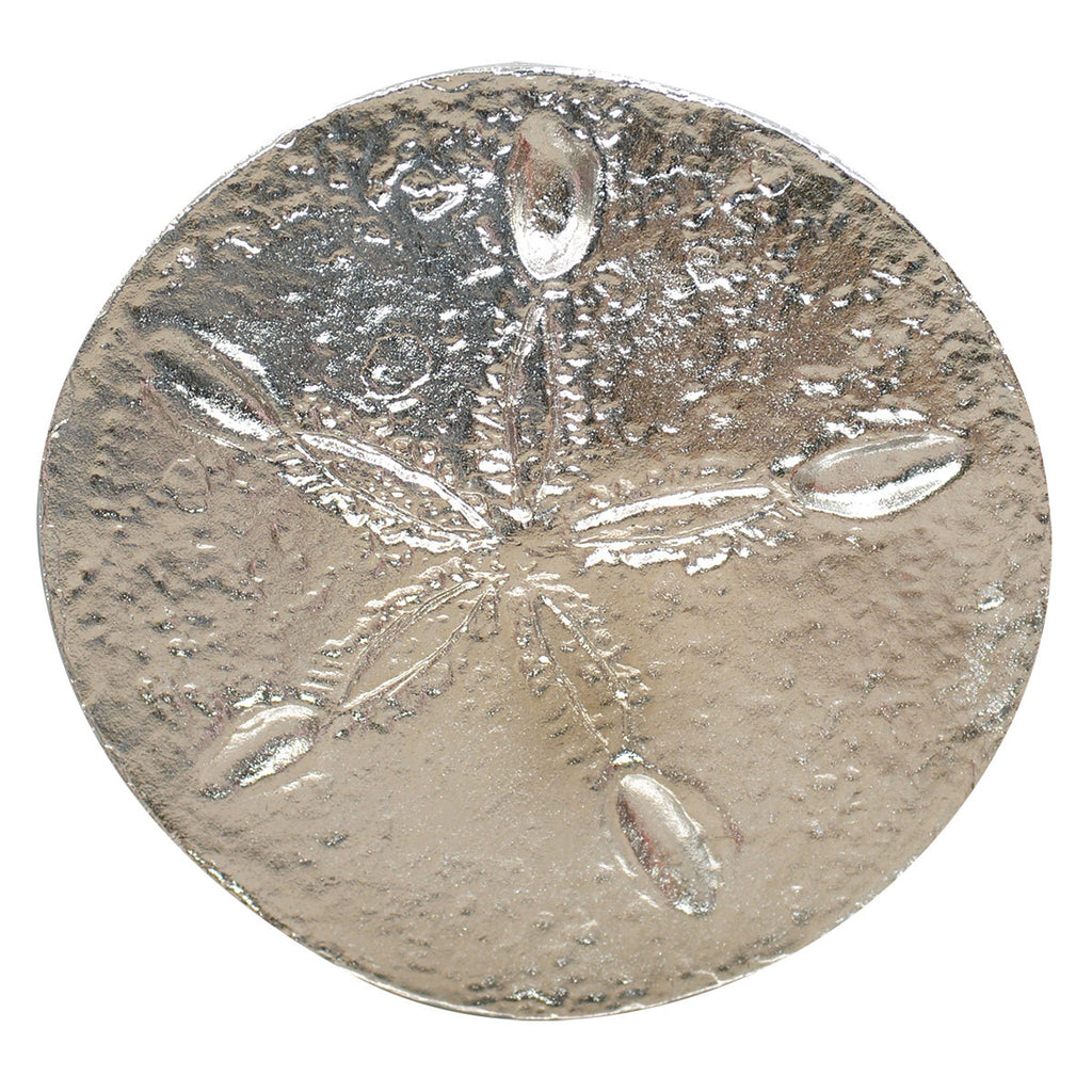Sand Dollar Round Cabinet Knobs - Set of 2