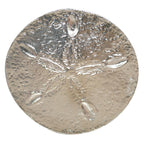 Sand Dollar Round Cabinet Knobs - Set of 2