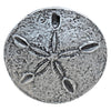 Sand Dollar Round Cabinet Knobs - Set of 2