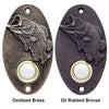 Hungry Bass Oval Doorbell