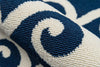 Sea Serenity Navy Indoor/Outdoor Rug - 7 x 10