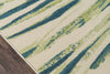 Aqua Breeze Palm Indoor/Outdoor Rug - 2 x 5