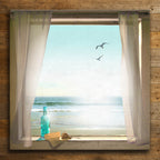 Message in a Bottle Personalized Stretched Canvas Art - XL
