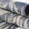 Blue Summer Palm Indoor/Outdoor Rug - 3 x 5