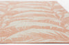 Coral Summer Palm Indoor/Outdoor Rug - 8 x 10