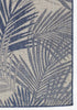 Azure Palm Dreams Indoor/Outdoor Rug - 5 x 7