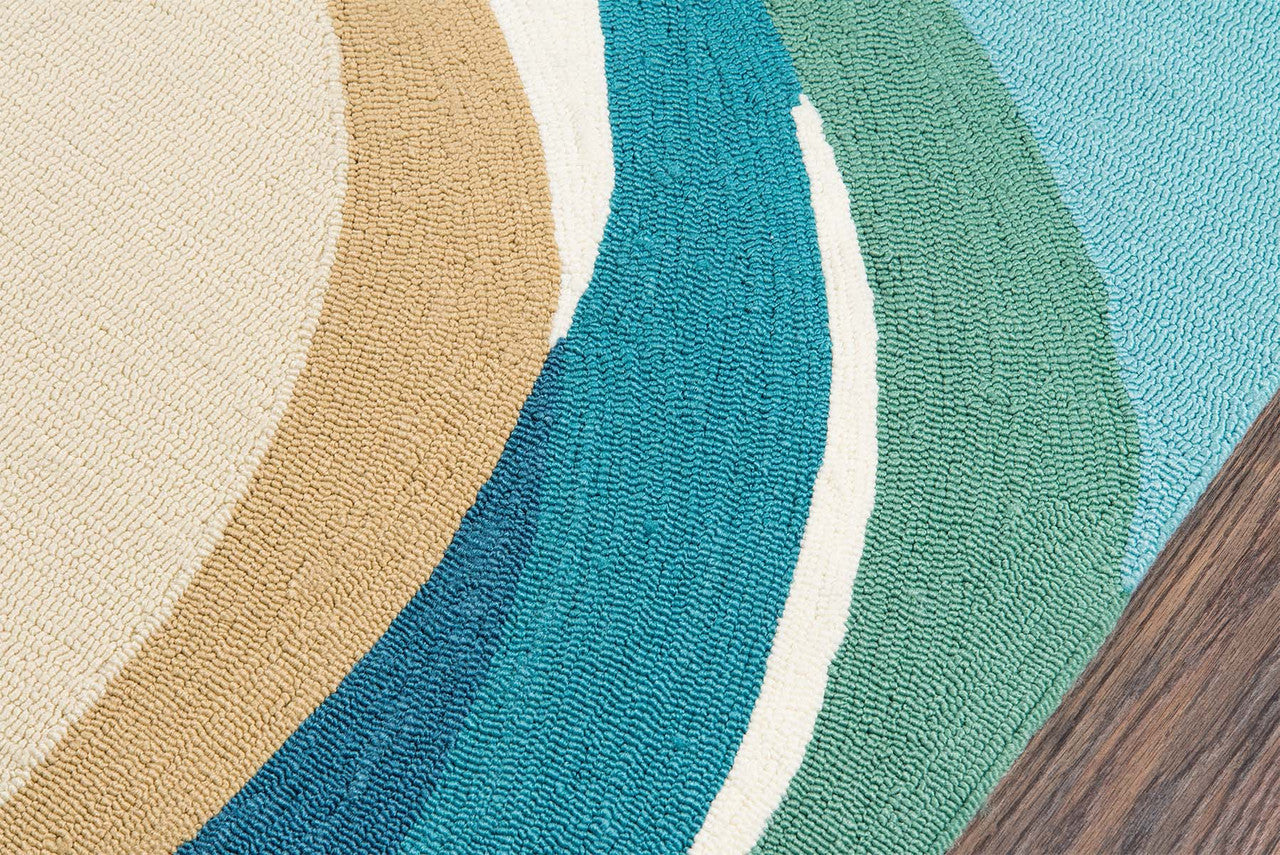 Oceans Palette Indoor/Outdoor Rug - 8 x 10
