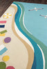 Oceans Palette Indoor/Outdoor Rug - 8 x 10